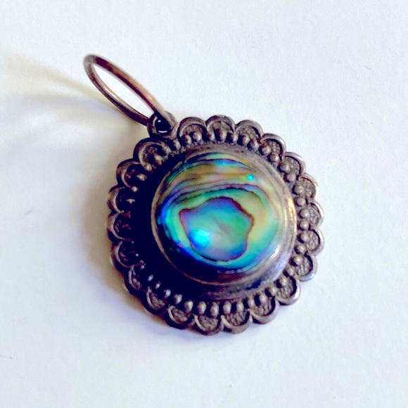 Vintage mother of pearl pendant